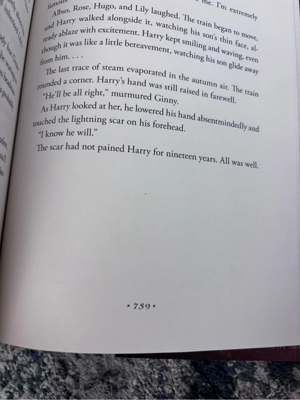 Harry Potter and the Deathly Hallows first edition
